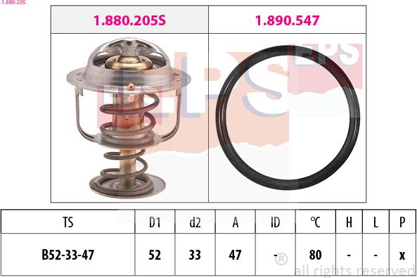 EPS 1880205 - Thermostat d'eau car-mod.fr