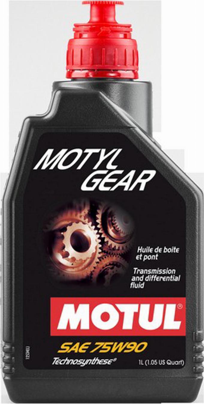 Motul 75W90MOTYLGEAR1L - Huile pour engrenage d'essieux car-mod.fr